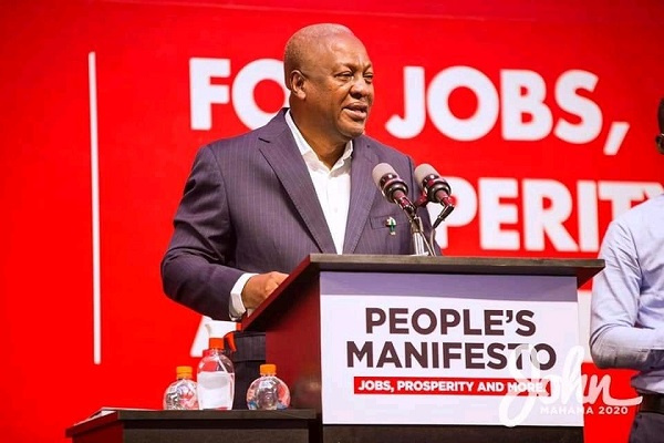 John Dramani Mahama, Flagbearer of the NDC