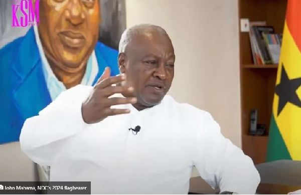 Former President John Dramani Mahama