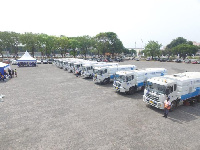 Zoomlion Ghana Limited unveiled ten new mechanical street sweepers