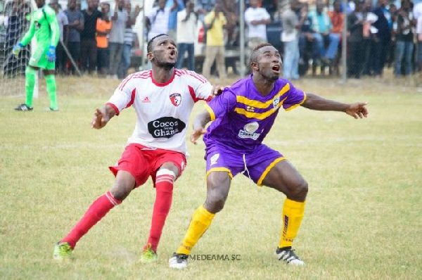 Striker Bernard Ofori