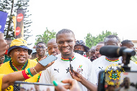 Minister for Youth and Sports , Mustapha Ussif