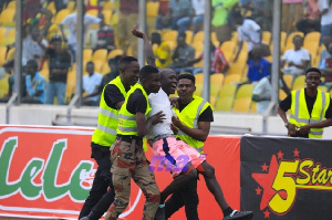 In 2019, Ghana was also fined $10,000 for a pitch invasion