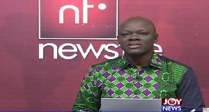 Samson Lardy Anyenini is the host of Newsfile on JoyNews