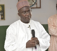 Alhaji Dr Mahamudu Bawumia at the Wa Zongo Mosque