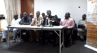 Some officials of the Ghana National Association of Small-Scale Miners (GNASSM)