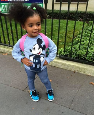 Dede Ayew Cute Daughter