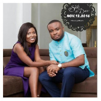 Ekua Asanteba and boyfriend Dr.Cornelius Normeshie