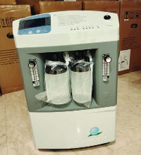 Ghana also handed over seven units of 10-litre oxygen concentrators to India