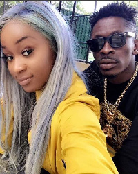 Shatta Wale and Efia Odo