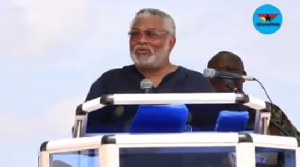 Former President Jerry John Rawlings