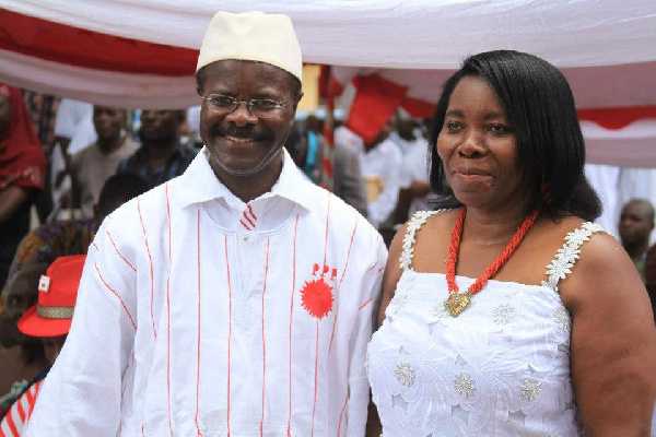 Dr. Papa Kwesi Nduom and late Eva Lokko