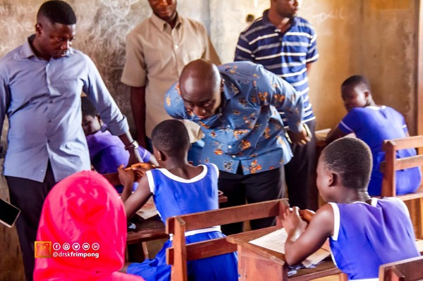 Beneficiaries at the Asante Akyem North Municipality of the Ashanti Region