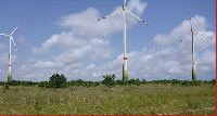 Wind powered farms