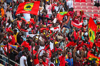 Kotoko supporters in joyous mood