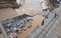 The Achimota section of Odaw drain