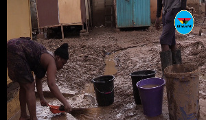 Several residents at Dome were affected by Sunday's  downpour