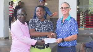 Kwame Win Golf Johnnie