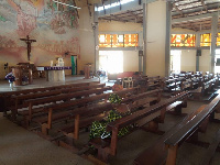 A church auditorium. File photo