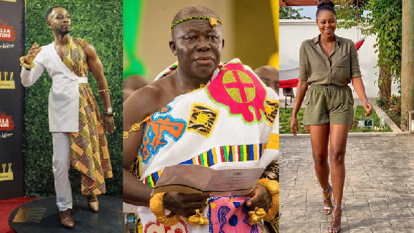 Okyeame Kwame, Asantehene and Yvonne Nelson