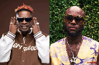 Shatta Wale (left) and King Promise (right)