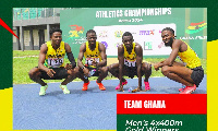 The team is made up of Israel Anane Domeh, Solomon Diafo, Peter Ante Adu and Daniel Otibu