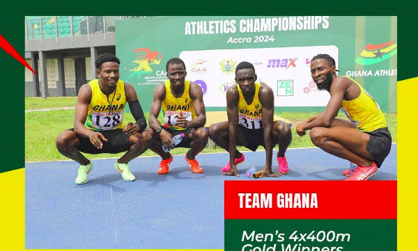 The team is made up of Israel Anane Domeh, Solomon Diafo, Peter Ante Adu and Daniel Otibu