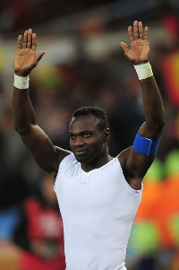 Former Ghana captain John Mensah