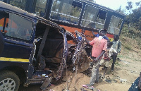 The Metro Mass bus and the Hyundai Grace