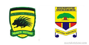 Ghanaian giants,Asante Kotoko and Hearts of Oak