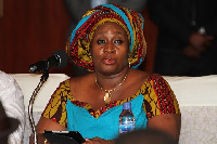 Sedina Tamakloe Attionu, former MASLOC CEO