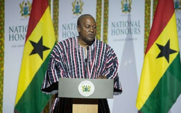 John Dramani Mahama is the immediate past President of Ghana