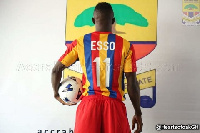 Joseph Esso joined Hearts from Ebusua Dwarfs