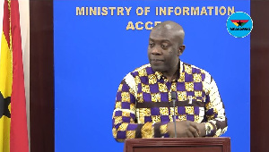 Information Minister, Kojo Oppong Nkrumah