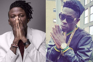 Stonebwoy [L] and Shatta Wale have been sanctioned by the VGMAs Board