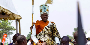 King Mutebi II has been in Namibia since April