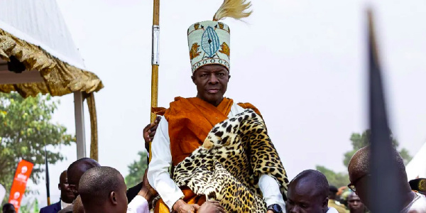 King Mutebi II has been in Namibia since April