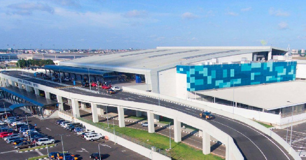 Ghana's main airport, Kotoka International Airport [Terminal 3]