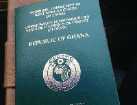 File photo - Ghana passort