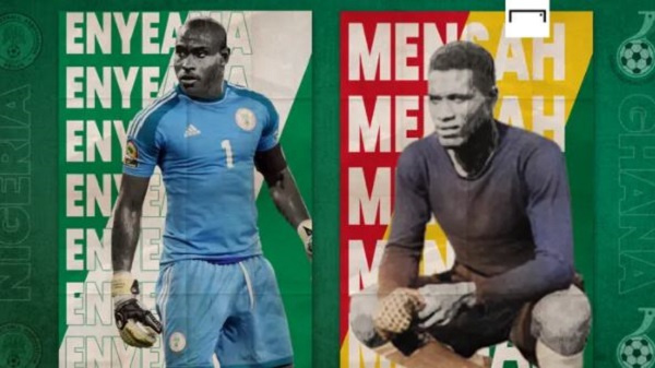 African goalkeeping legends Vincent Enyeama and Robert Mensah