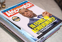 Education Minister, Dr. Matthew Opoku Prempeh featured on the cover page of the magazine