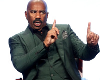 American comedian, actor, and TV host Steve Harvey