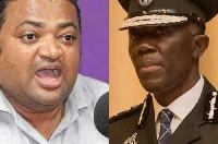 Joseph Yamin, and Dr Akufo Dampare, IGP