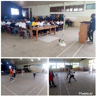 Badminton is being encouraged in schools to promote the sport