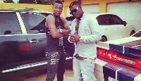 Asamoah Gyan and Castro