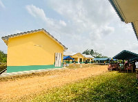 The six-unit classroom block was constructed by GNPC