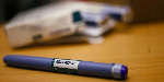 A counterfeit Ozempic pen seized in London