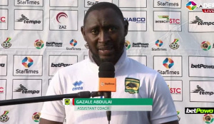 Interim head coach of Asante Kotoko, Abdulai Gazale