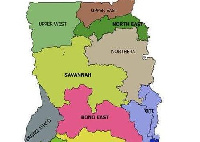 File photo: The Savannah Region map