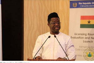 John Peter Amewu, Energy Minister