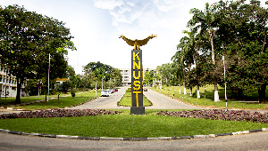 A foto of di KNUST campus for Kumasi